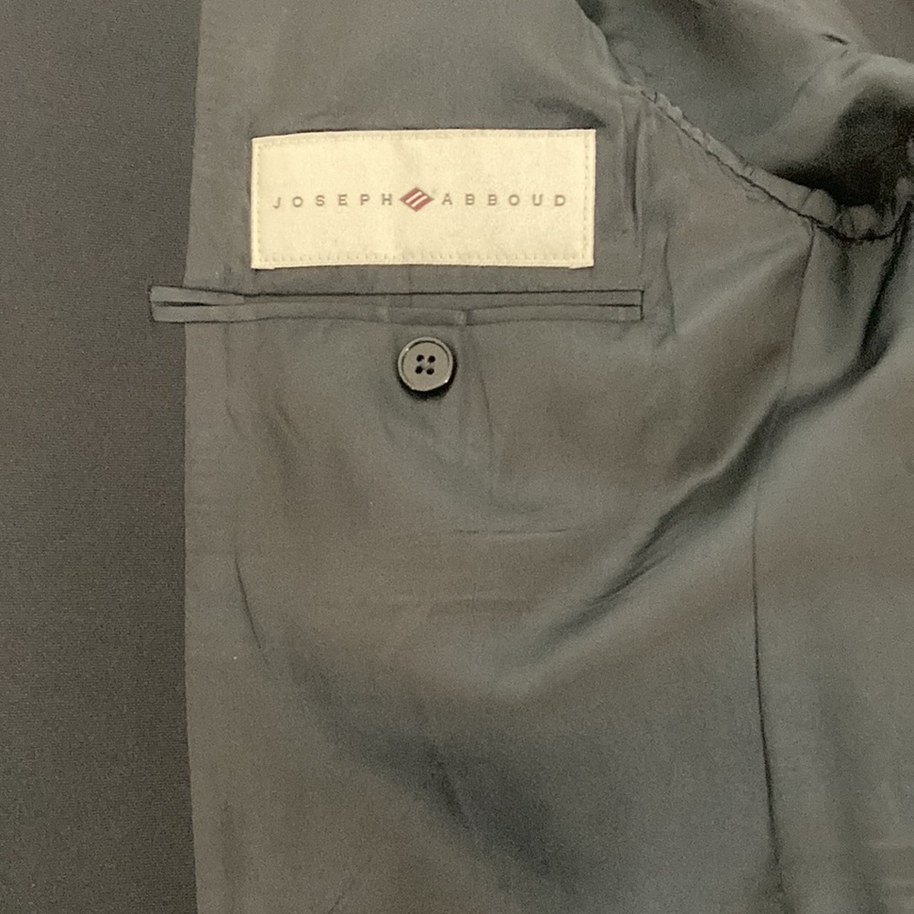 Joseph Abboud Tuxedo, Black, Single Breasted,40r,… - image 5